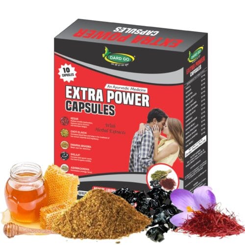 Home Ayurvedic Extra Power Capsules: Natural Herbal Supplements for Enhanced Vitality, Energy, and Overall Well-Being