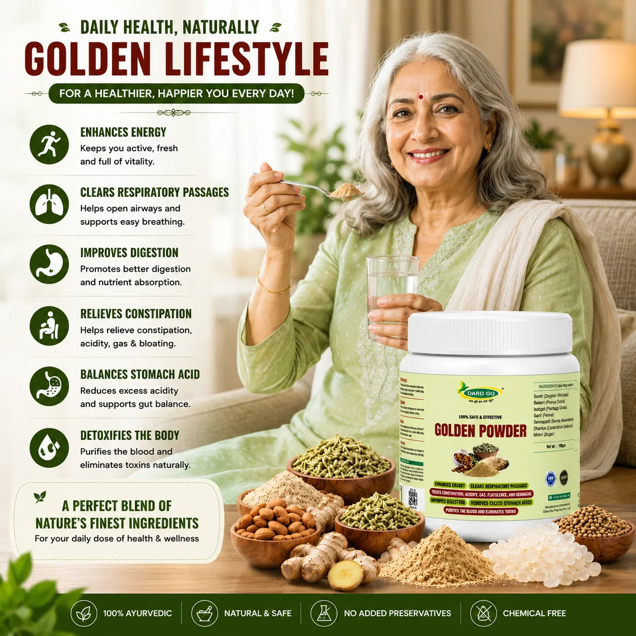 dardgo golden powder | weight management | digestion | obesity | gastric problems dardgo golden powder | weight management | digestion | obesity | gastric problems