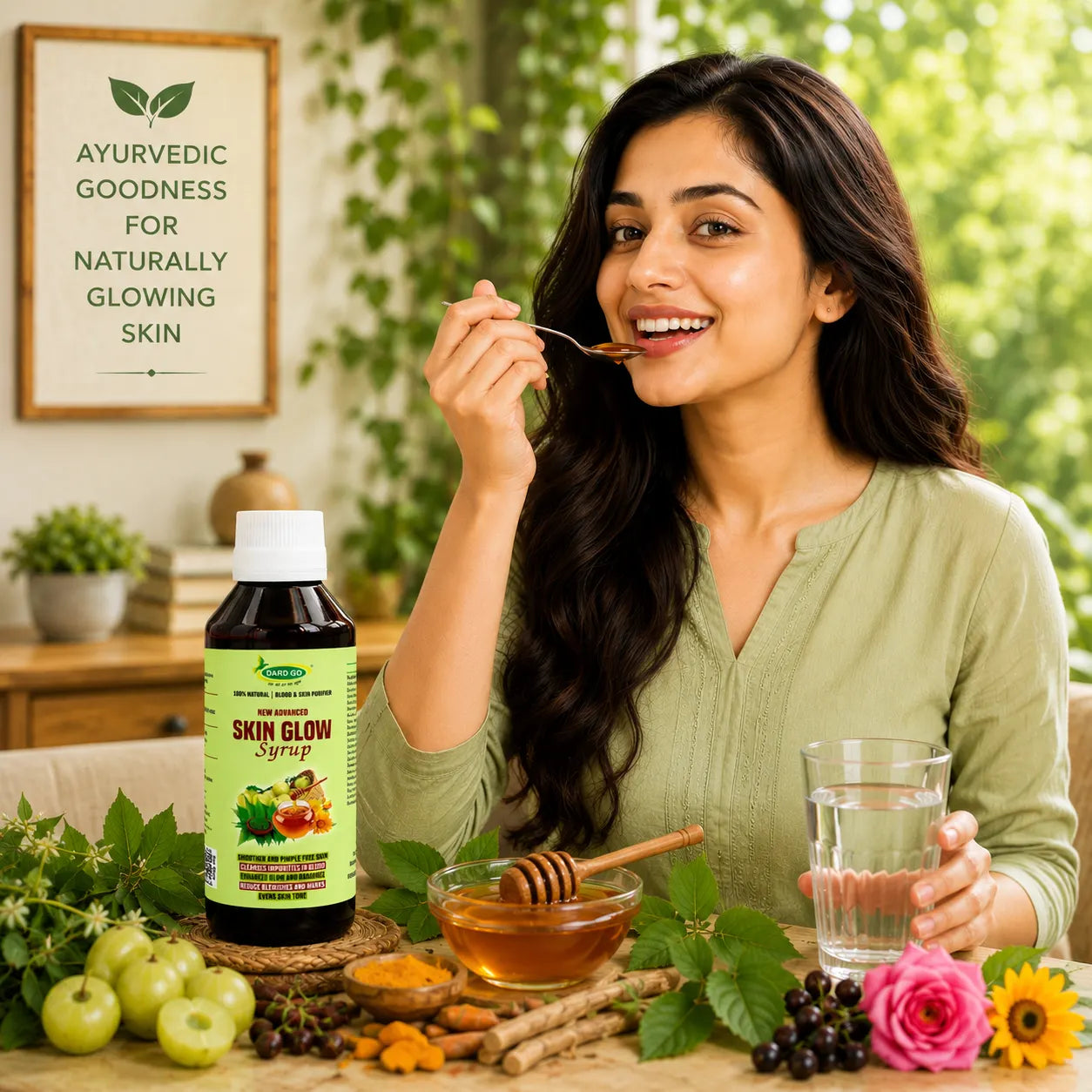 dardgo ayurvedic skin wellness syrup natural blood purifier for healthy skin | 100 ml dardgo ayurvedic skin wellness syrup natural blood purifier for healthy skin | 100 ml
